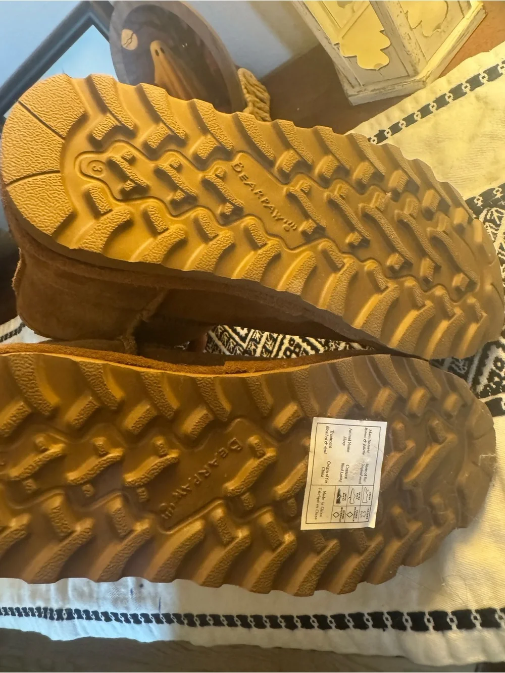 Bear Paw Cozy Boots